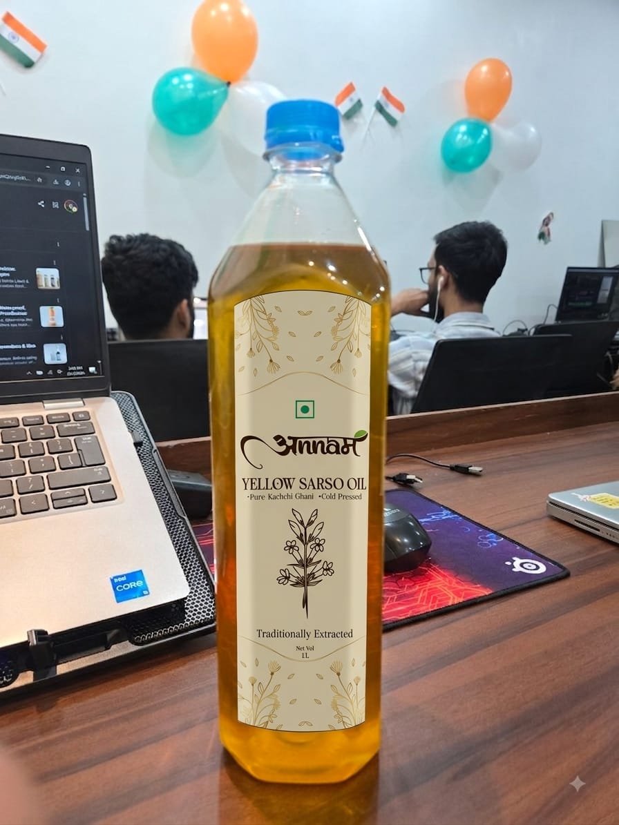 Yellow sarso Oil