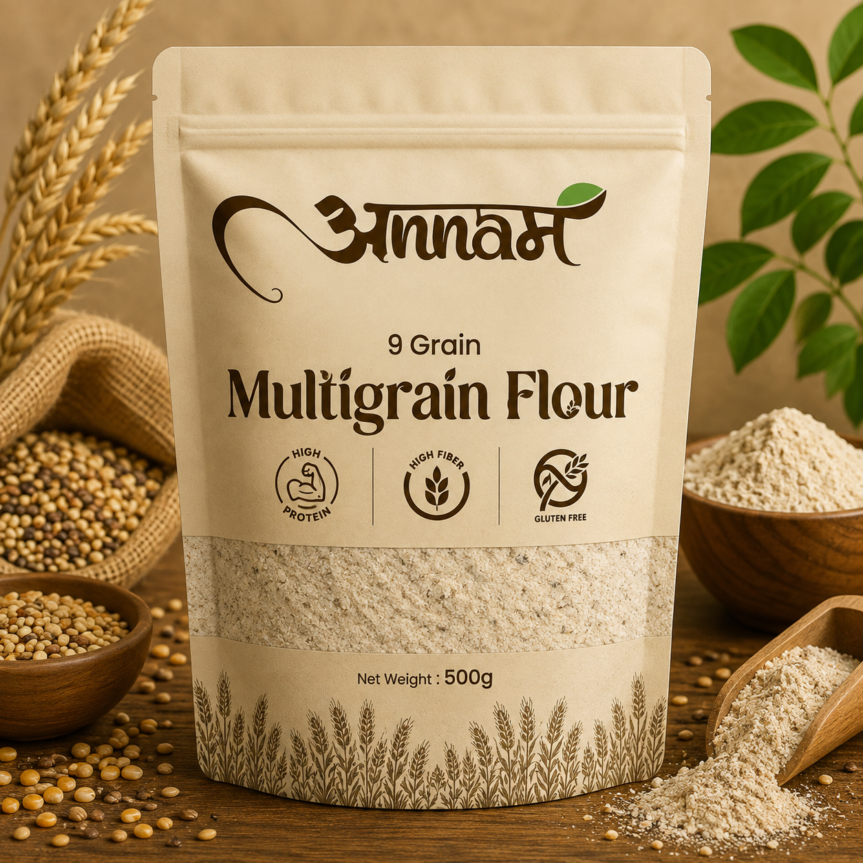 Multigrain flour
