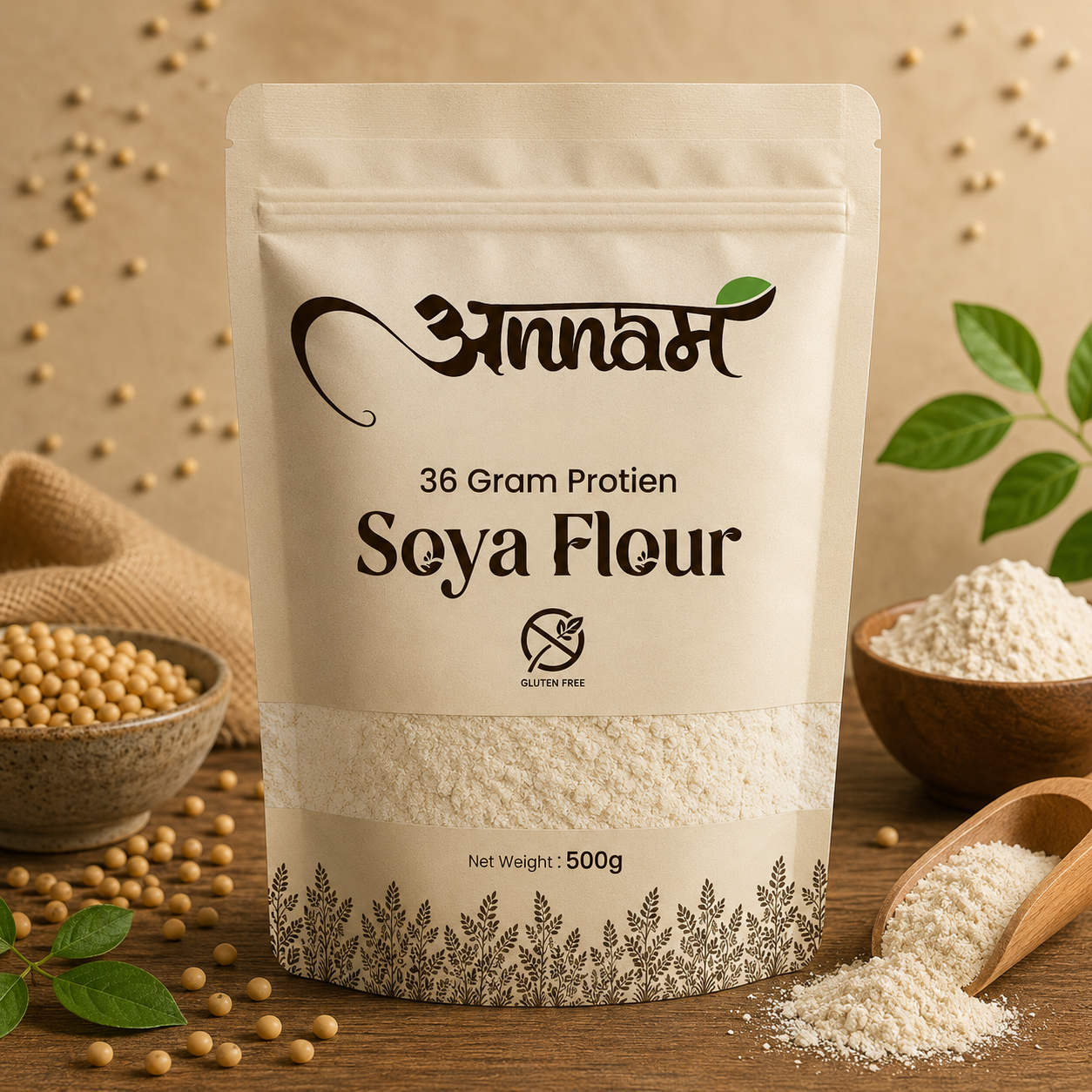 Soya flour