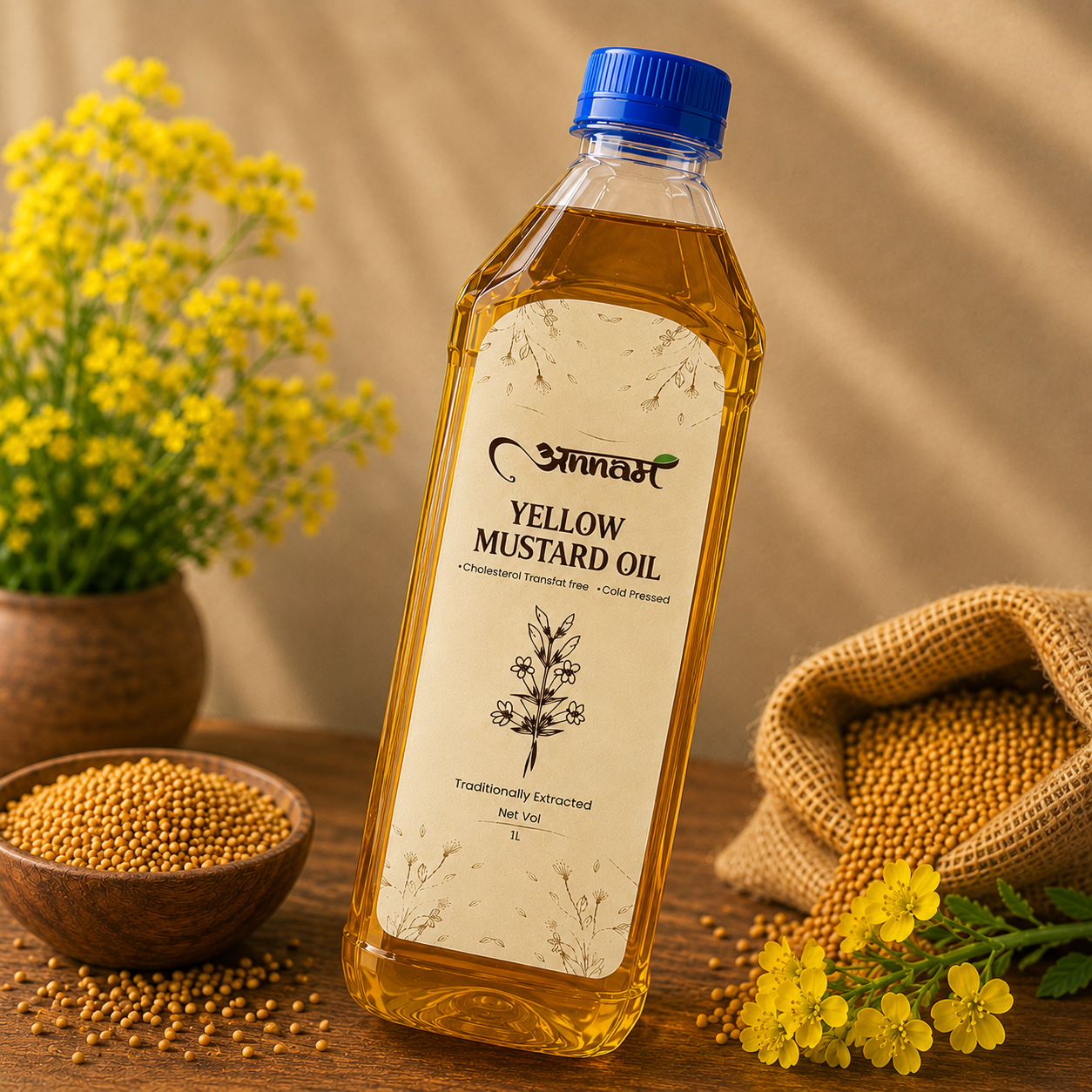 Yellow sarso Oil product image