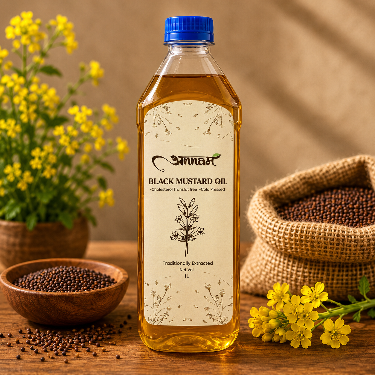 Black sarso Oil