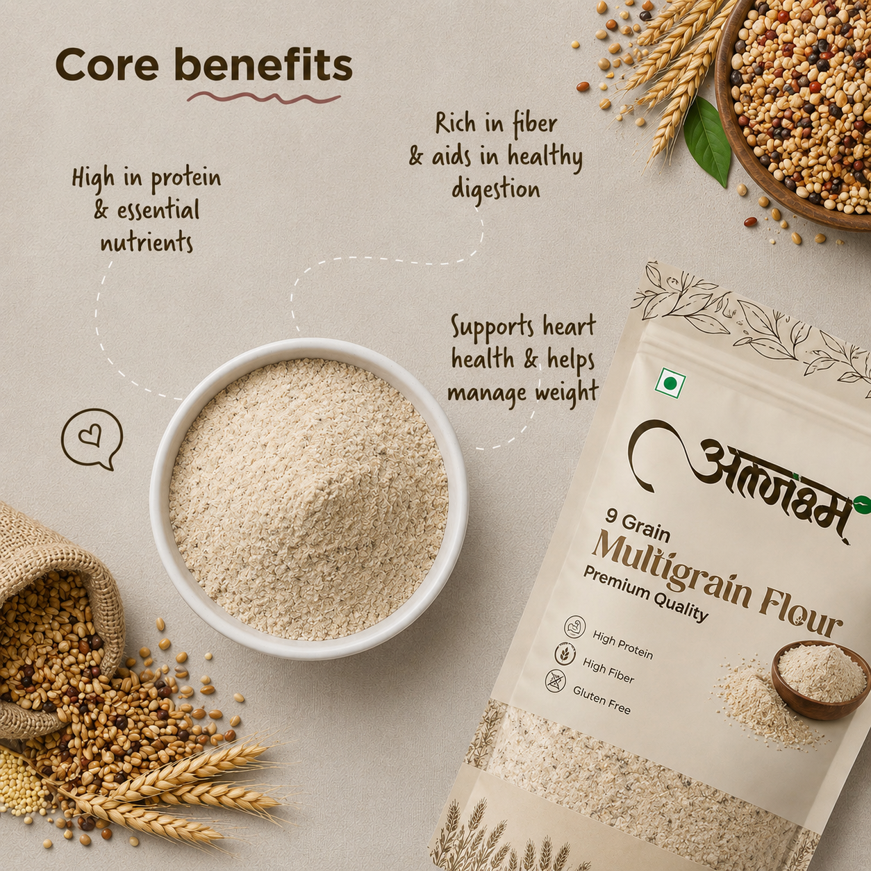 Multigrain flour product image